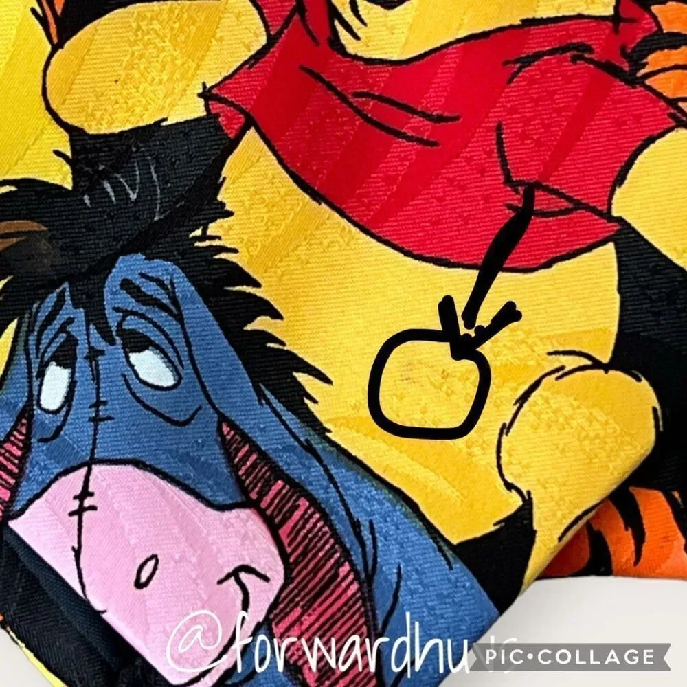 Disney Winnie The Pooh Necktie | Pooh Character Neck Tie